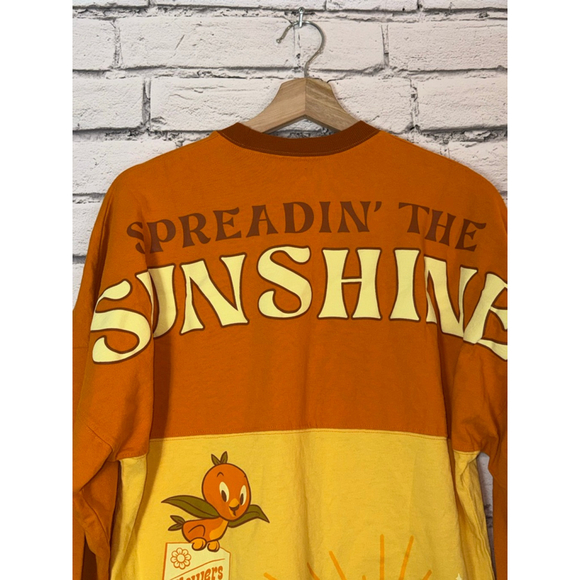 Women's Disney Spirit Jersey Epcot Flower Garden Spreadin The Sunshine Small - Picture 7 of 9